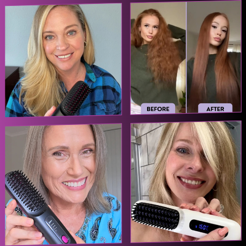 Ruvoa Portable Hair Straightener GoBrush Pro